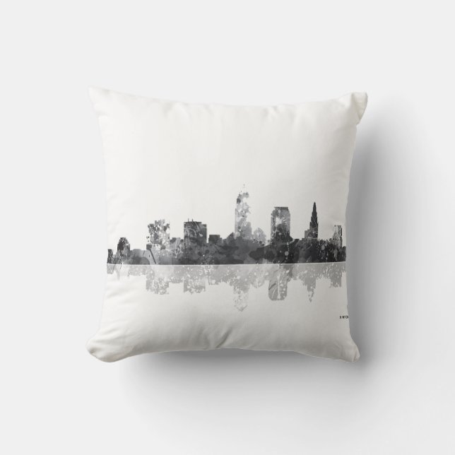 CLEVELAND, OHIO SKYLINE CUSHION (Front)