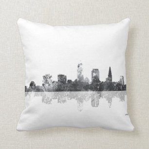 CLEVELAND, OHIO SKYLINE CUSHION