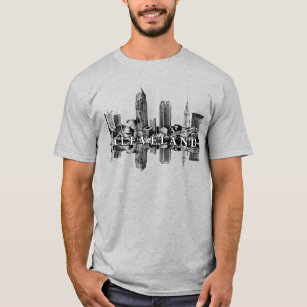 Cleveland, Ohio skyline T-Shirt