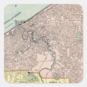 Cleveland, Ohio Square Sticker
