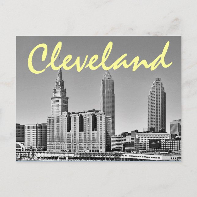 Cleveland, Ohio, U.S.A. Postcard (Front)