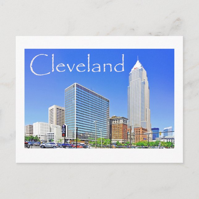 Cleveland, Ohio, U.S.A. Postcard (Front)