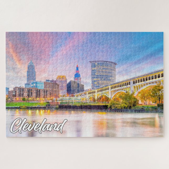 Cleveland, Ohio, United States Jigsaw Puzzle (Horizontal)