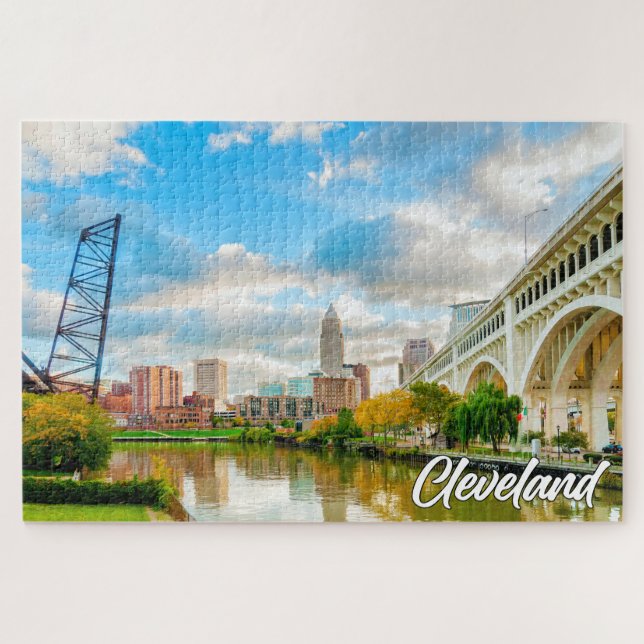 Cleveland, Ohio, USA Jigsaw Puzzle (Horizontal)