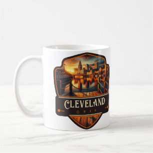 Cleveland, Ohio Vintage Coffee Mug