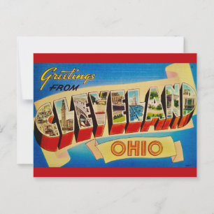 Cleveland Ohio Vintage Postcard