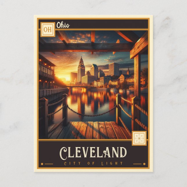 Cleveland, Ohio | Vintage Postcard (Front)