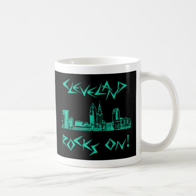 Cleveland Rocks! Coffee Mug (Right)