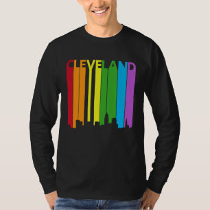 Cleveland Skyline LGBT Pride T-Shirt