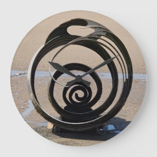 Cleveleys Mary's Shell Large Clock