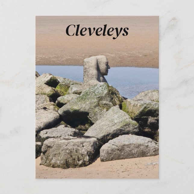 Cleveleys Postcard (Front)