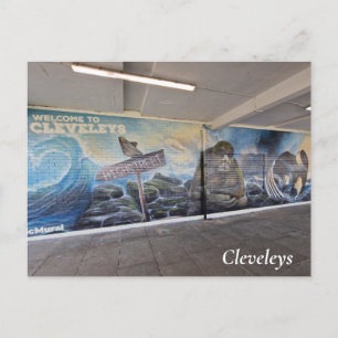 Cleveleys Postcard