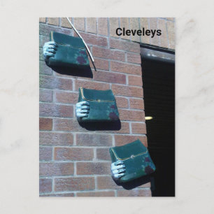 Cleveleys Street Art Handbags Postcard