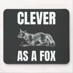 Clever as a Fox Mouse Pad