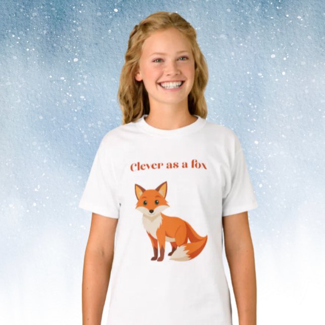 Clever as a fox T-Shirt (Creator Uploaded)