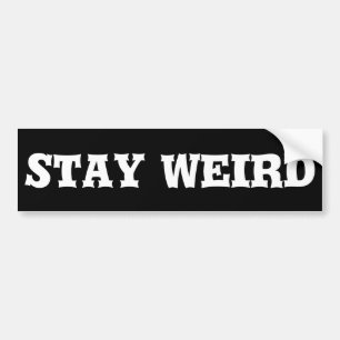 Clever, Funny and Unique Bumper Sticker