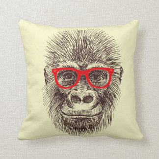 Clever gorilla pillow (Yellow)