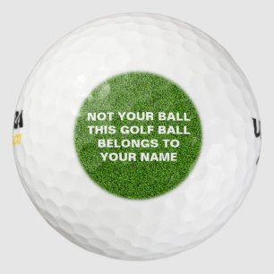 Clever Identity Golf Ball