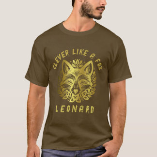 Clever Like a Fox - Recipient's Name T-Shirt