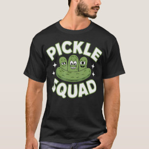 Clever Pickle Gherkin Pun Gear For Vinegar Pickle T-Shirt