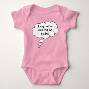Clever Potty Humour Baby Bodysuit
