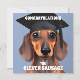 Clever Sausage Thank You Card