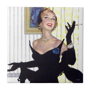 Clever Women Are Dangerous Too Ceramic Tile