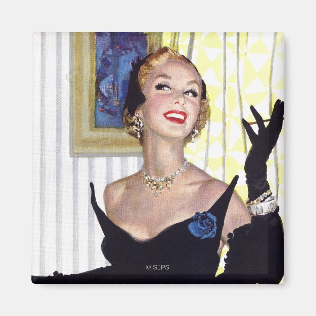 Clever Women Are Dangerous Too Magnet (Front)