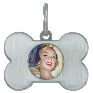 Clever Women Are Dangerous Too Pet ID Tag