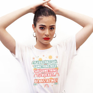 Cleverly Devastating Quote Tee