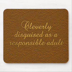 Cleverly Disguised mousepad