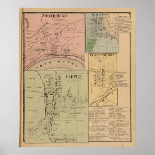 Cleves, North Bend, Ohio Poster