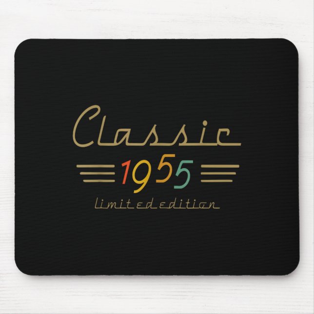 Clic 1955 Limited Edition 70 Year Old 70th Birthda Mouse Pad (Front)