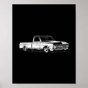 Clic 1967 C10 Truck C10 Truck Custom 10  Poster