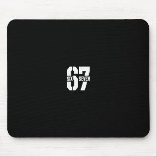 Clic 67 Meme - I Love Six Seven 1 Mouse Pad