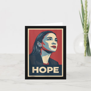 Clic Aoc Alexandria Ocasio Cortez 2028 For Preside Card