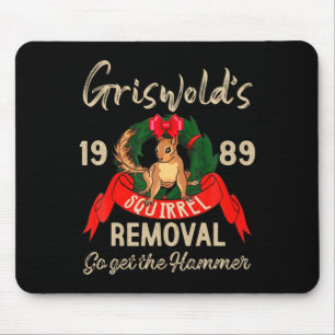 Clic Christmas Movie Squirrel Removal Vacation Mouse Pad