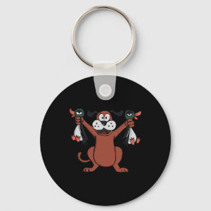 Clic Duck Hunting Video Game Designed Clothing For Key Ring