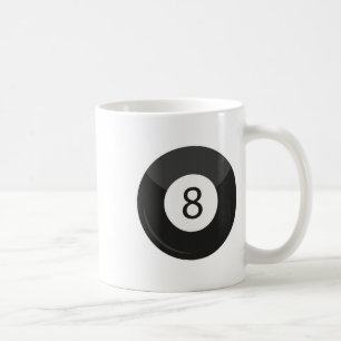 Clic Magic 8 Eight Ll Billiards Pool Player Adult Coffee Mug