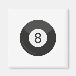 Clic Magic 8 Eight Ll Billiards Pool Player Adult Magnet
