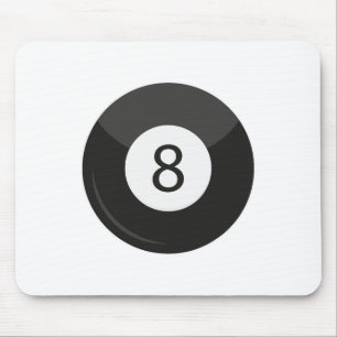Clic Magic 8 Eight Ll Billiards Pool Player Adult Mouse Pad