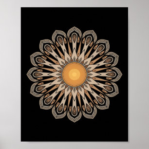 Clic Mandala Style 86 47 Subtle Anti Trump Resist  Poster