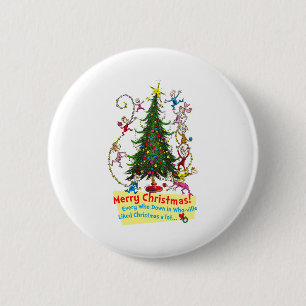 Clic Merry Christmas 6 Cm Round Badge