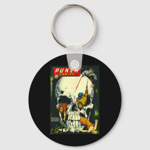 Clic Monster Poster Horror Comic Book Key Ring