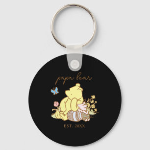 Clic Papa Bear New Dad Key Ring