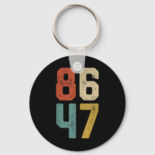 Clic Retro Vintage 80s Style 86 47 Key Ring
