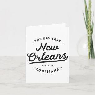 Clic Retro Vintage New Orleans Louisiana Casual Bi Card