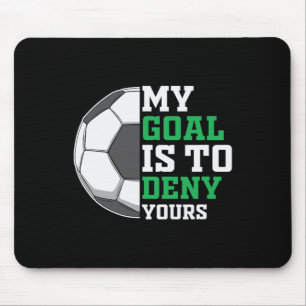 Clic Soccer Player Deny Yours Mouse Pad