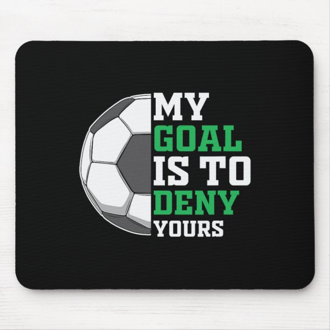 Clic Soccer Player Deny Yours  Mouse Pad (Front)