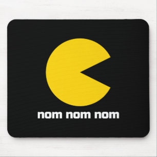 Clic Video Game Nom Nom Nom Mouse Pad